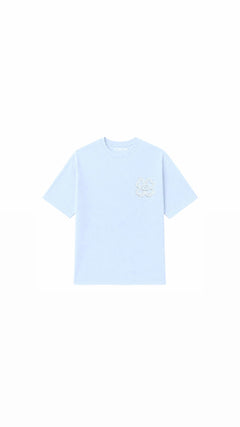T-shirt Signature — Bleu Riviera