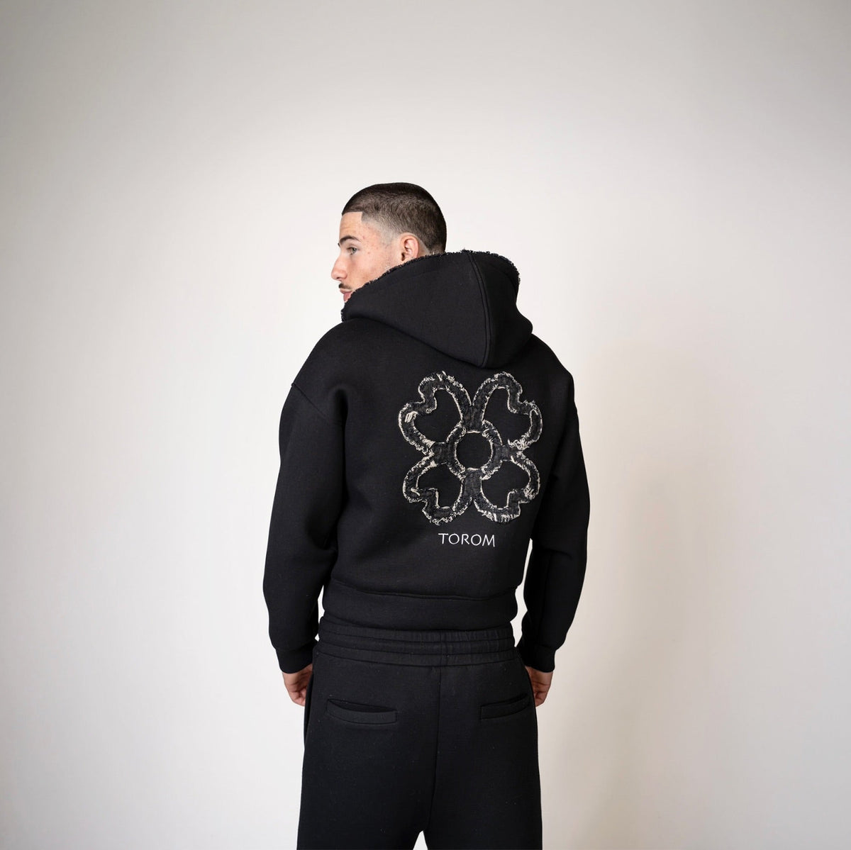Veste Signature — Noir Obsidienne