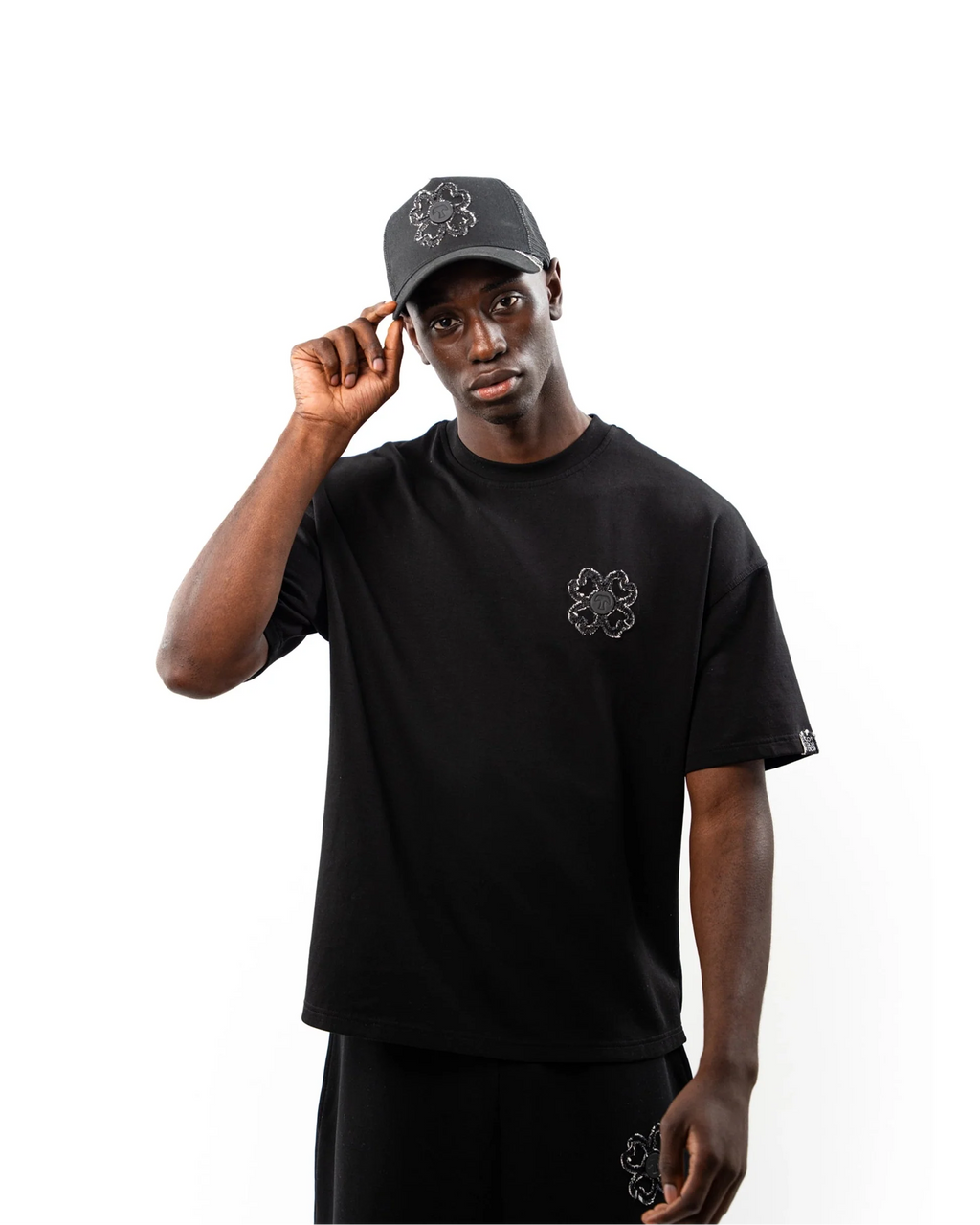 T-shirt Signature — Noir Obsidienne