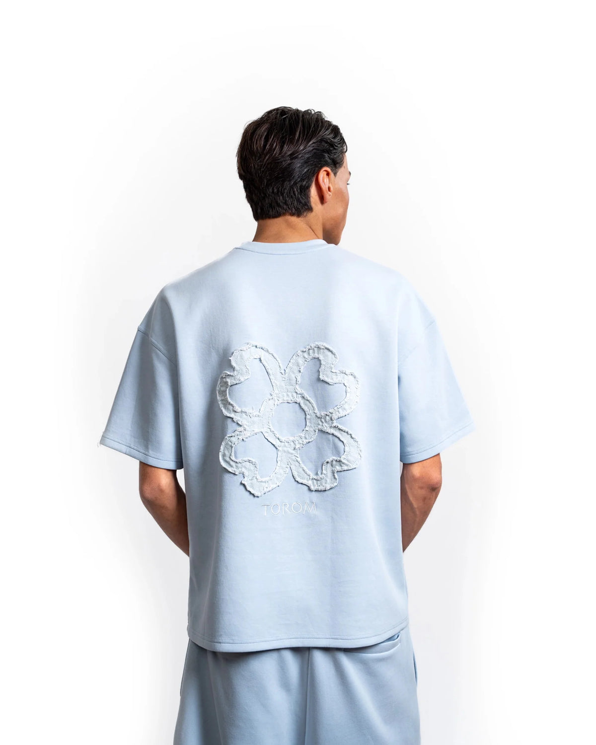 T-shirt Signature — Bleu Riviera