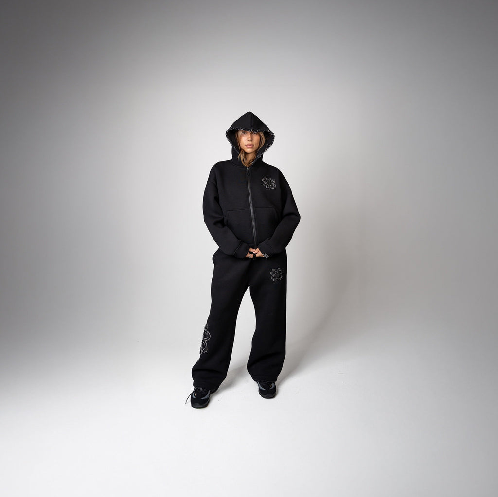 Veste Signature — Noir Obsidienne