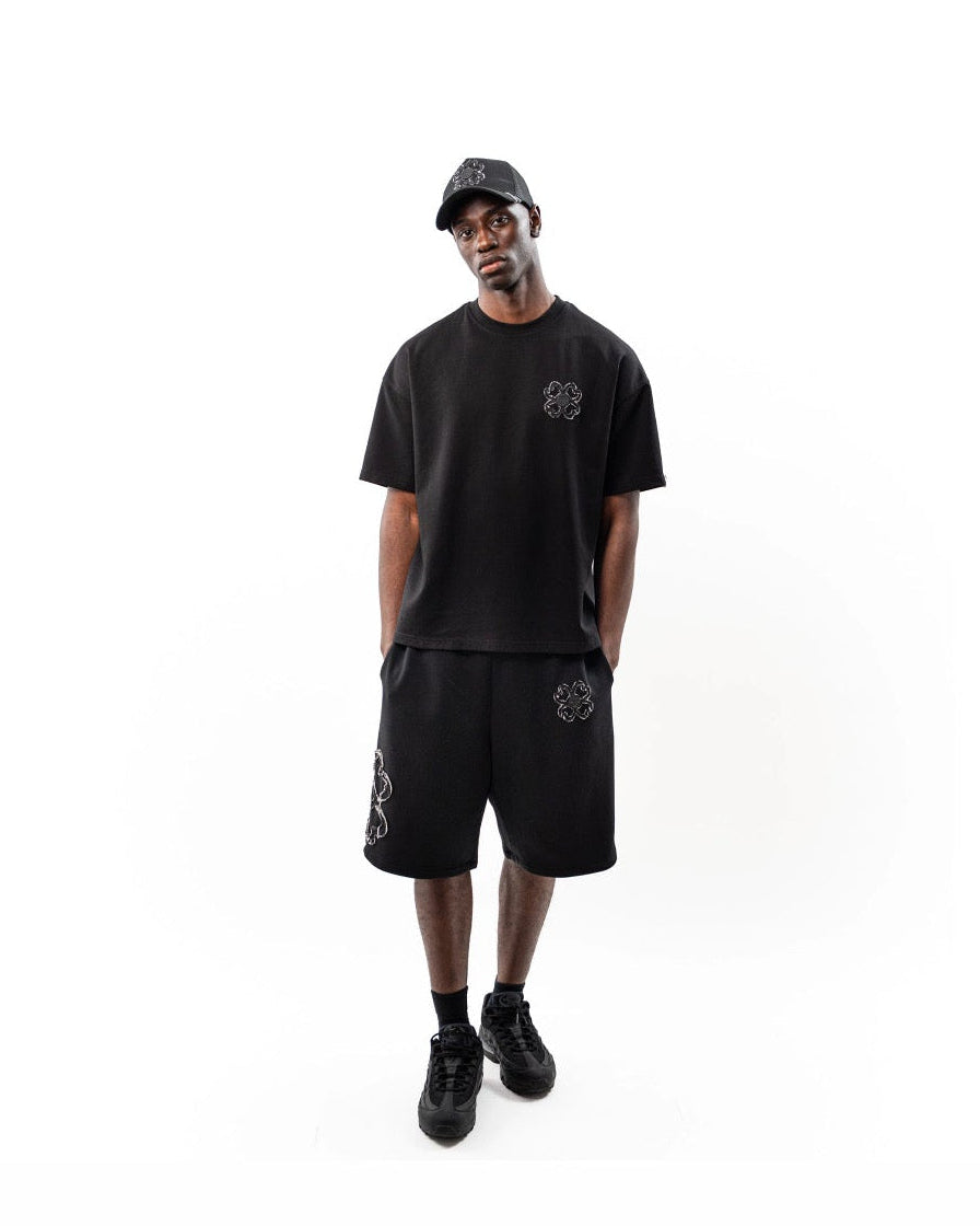 T-shirt Signature — Noir Obsidienne