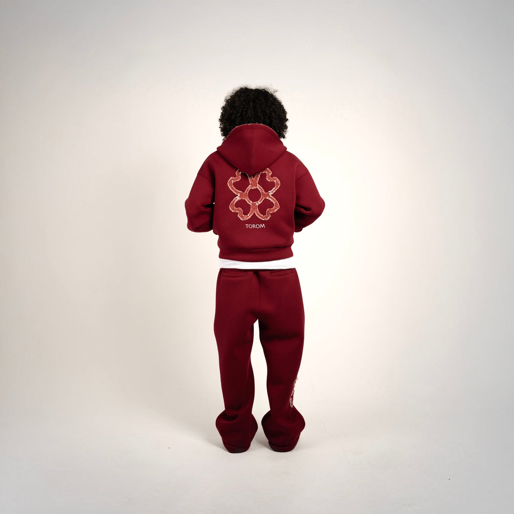 Jogging Signature — Bordeaux Obscur