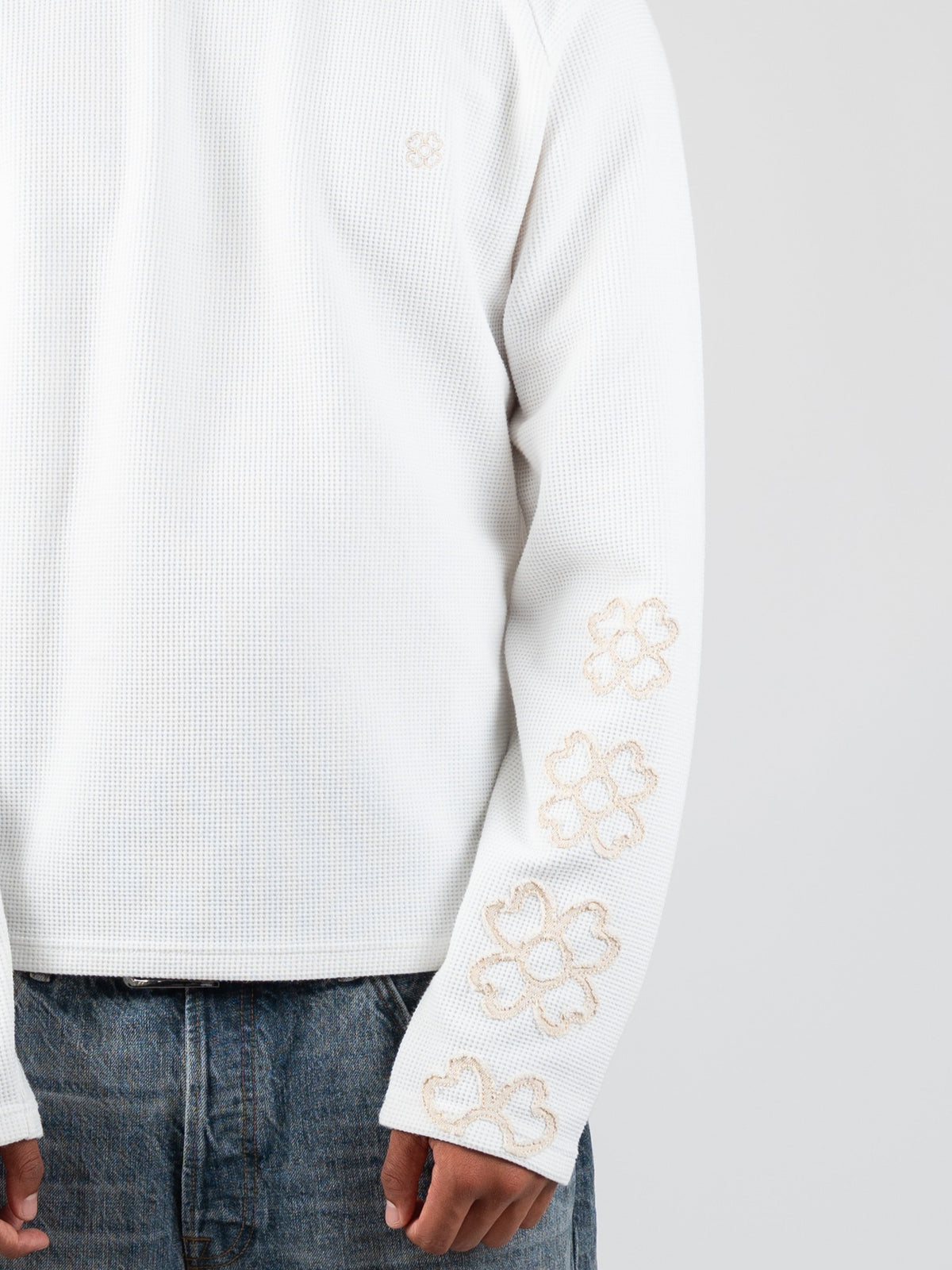 Longsleeve Chance — Écru Sable