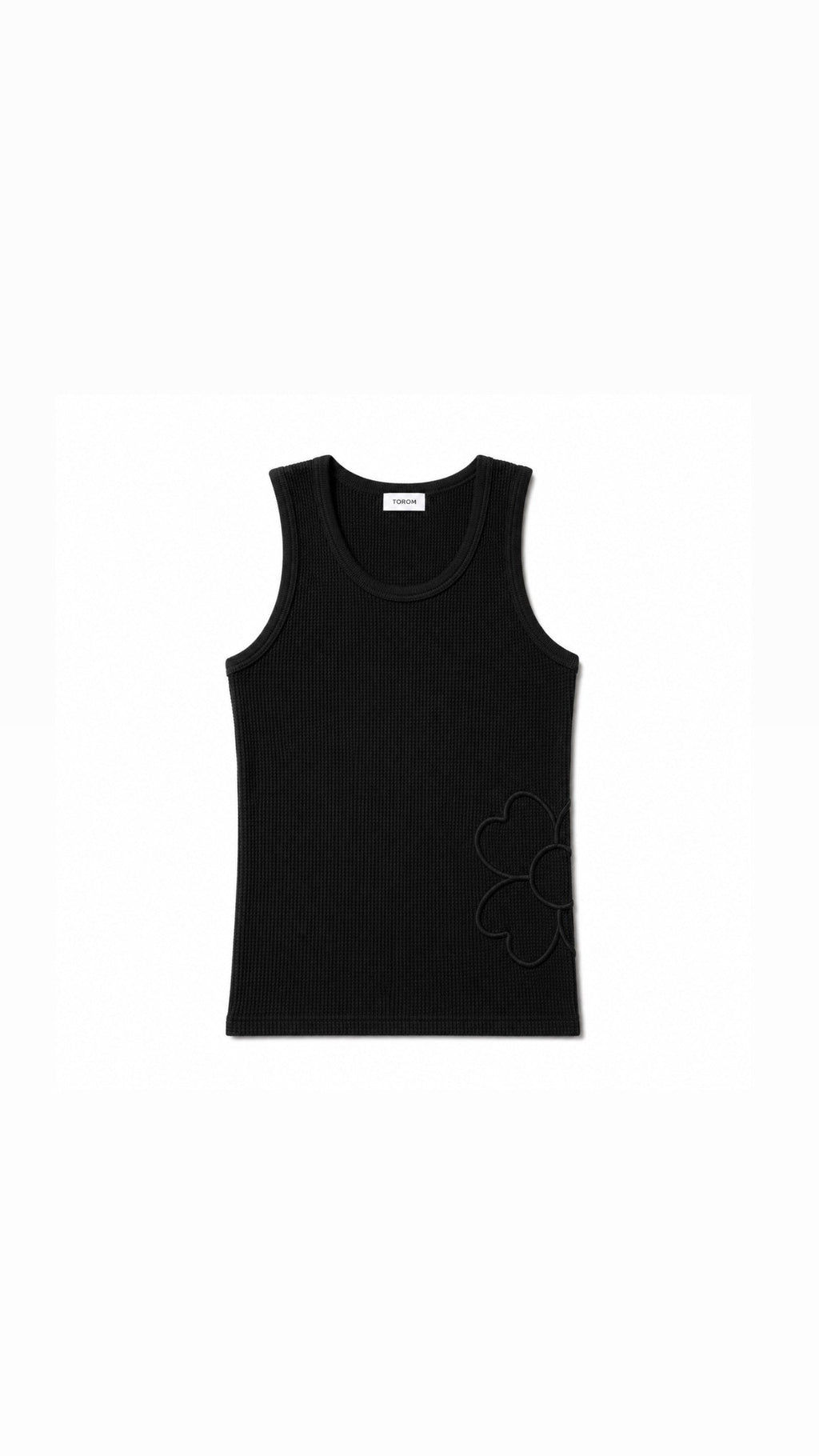 Débardeur Trèfle Essentiel — Noir